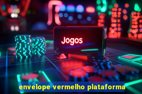 envelope vermelho plataforma